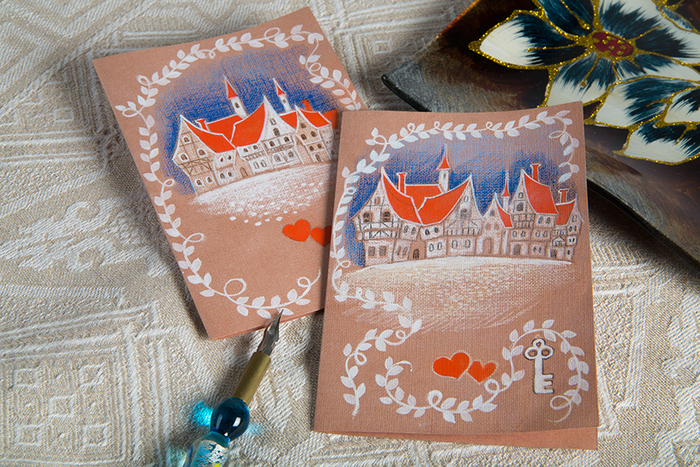 Набор  открыток