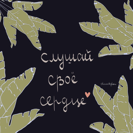 Слушай своё сердце