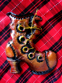 Старинный башмачок.