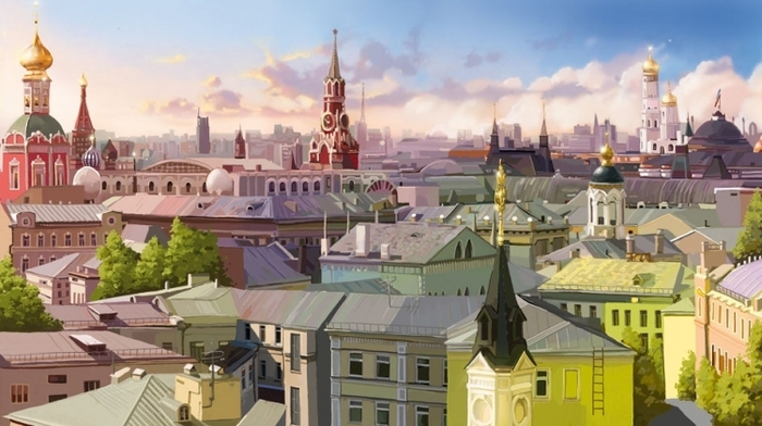 Москва ( для оформление офиса )