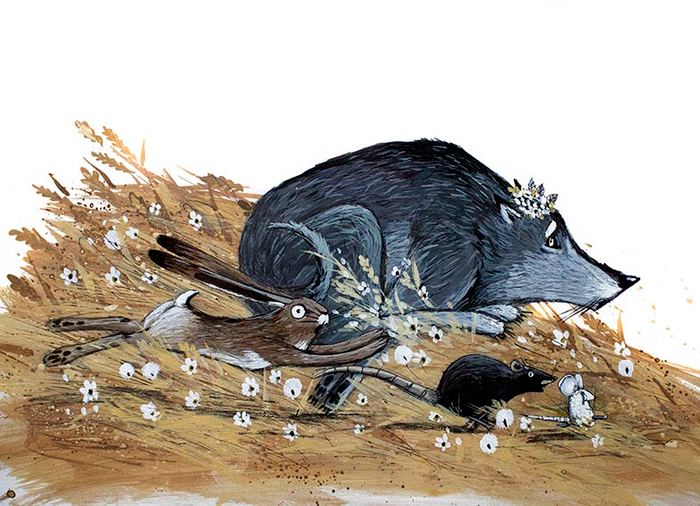 Пугливая мышь 