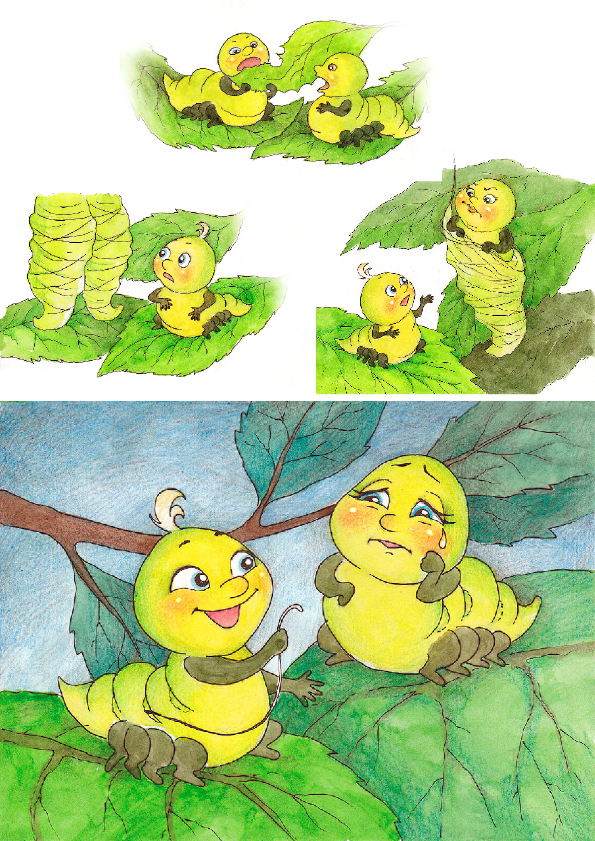 Разноцветные приключения. Смотри - ниточка!