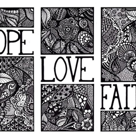 HOPE, LOVE, FAITH