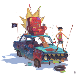 Машина, время и мальчик