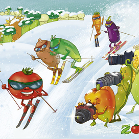 Обложка календаря для агрофирмы на 2014 г