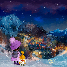 Зимний пейзаж