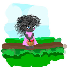 Милая ежиха