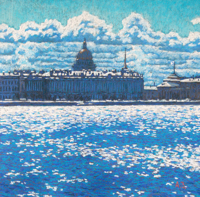 Петербург. Дворцовая набережная