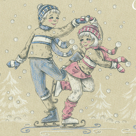 First snow (первый снег)