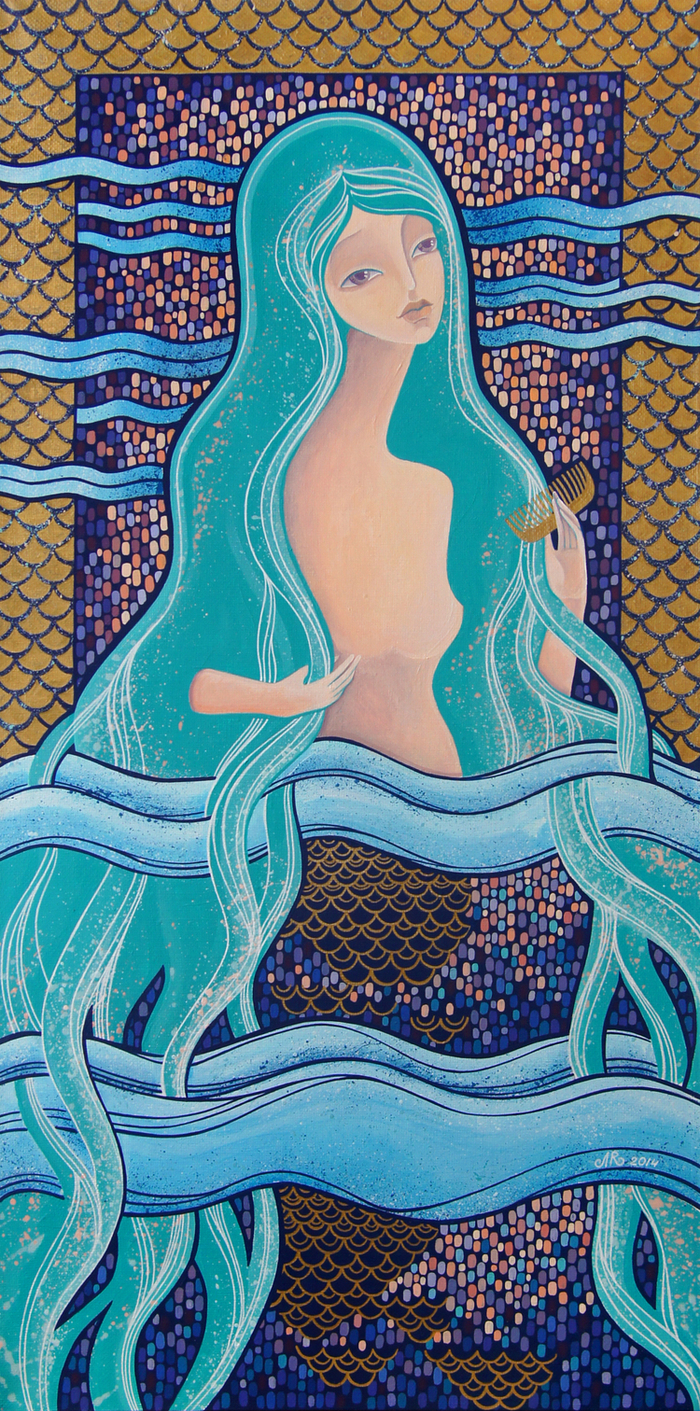 Цвет морской волны.