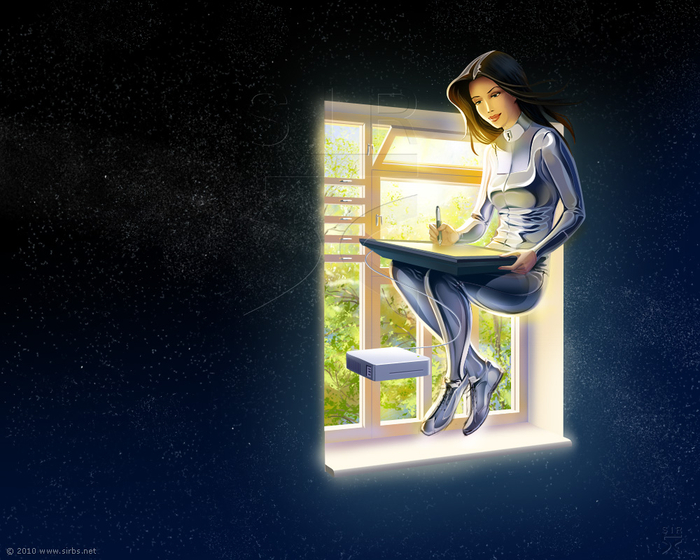 В творческом полете