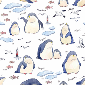паттерн пингвины