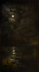 Сияние у озера