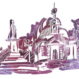 Серия работ " Мой город"