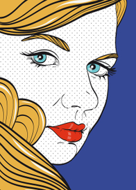 Марина в поп арт