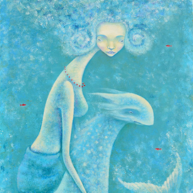 Три красные рыбки.