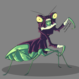 Женщина-богомол