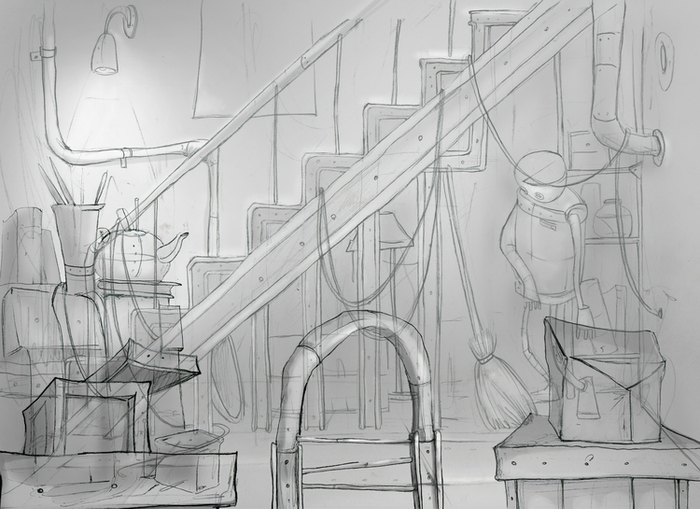 Серый город