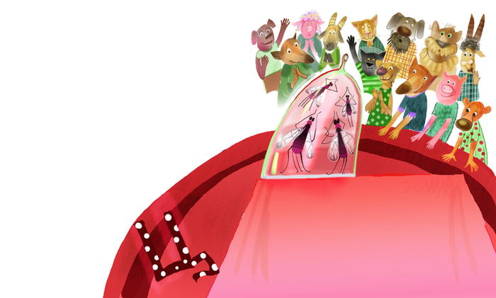 Ц - цирк мух це-це