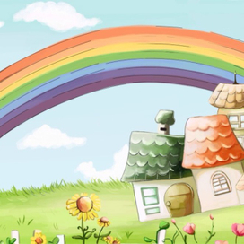 Иллюстрация для фотообоев 