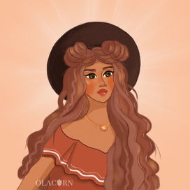 Девушка в шляпе