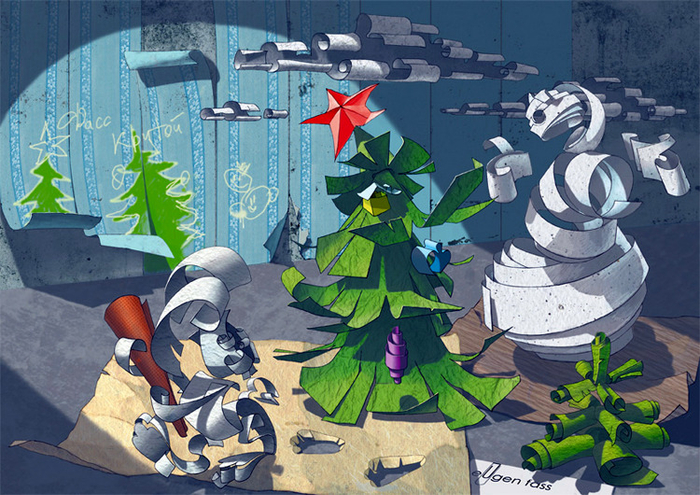 Бумажки. Битва за морковь,