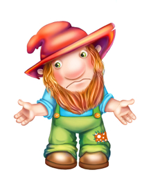 Гном грустный