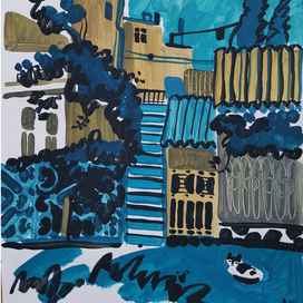 серия "Одесские дворики"