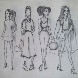 Городские модницы