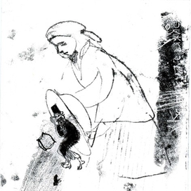 "О пользе вреда" Савва Можуко Пробная иллюстрация