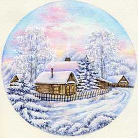 ‘’ Зимнее утро ‘’.