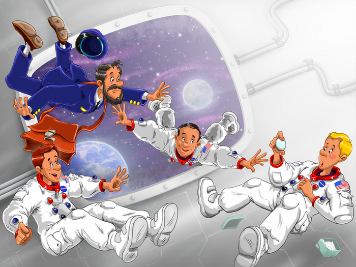 Умные сказки для детей. Полет на Луну