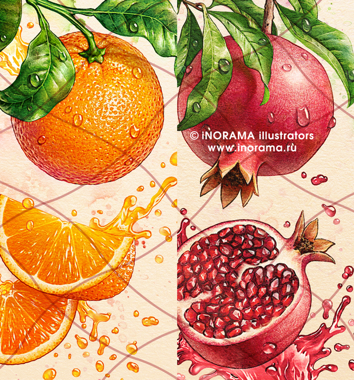 фрукты для упаковки