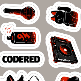 Стикеры для мероприятия