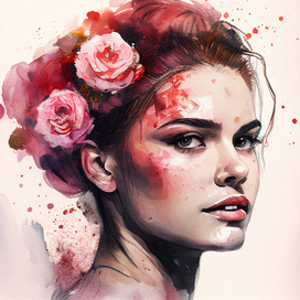 Акварельный портрет