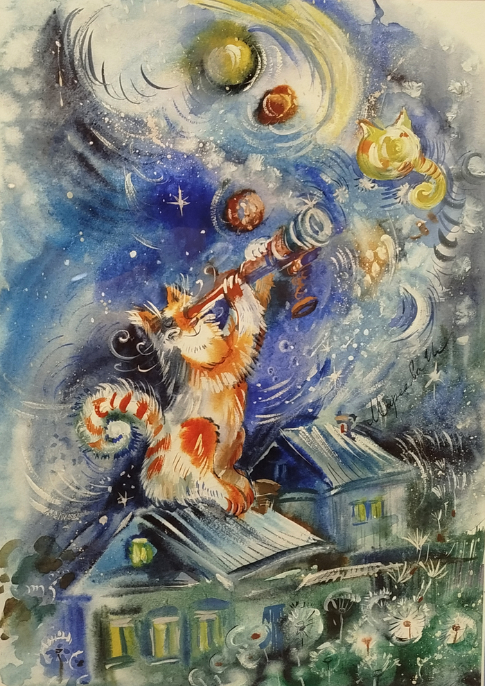 " А есть ли коты на Марсе?"