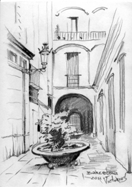 Улочка Барселоны