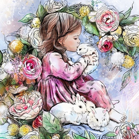 Пасхальная открытка