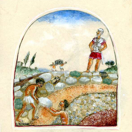 Строительство римских дорог