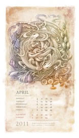 Календарь. Апрель.