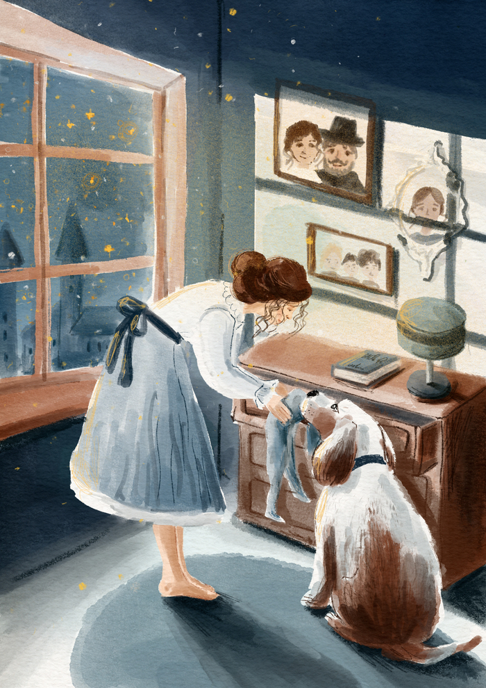 Иллюстрация для книги Питер Пэн