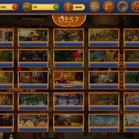 Меню игры " Fairy World"