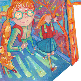 По дороге в класс