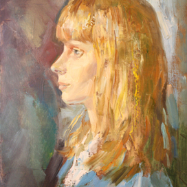 Портрет модели Академии художеств