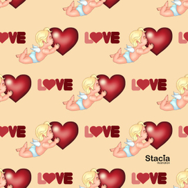 Паттерн ко дню всех влюбленных