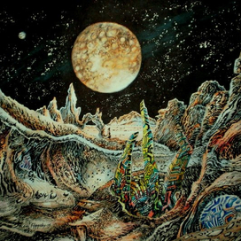 Руины чужих на Хароне-компаньоне Плутона.