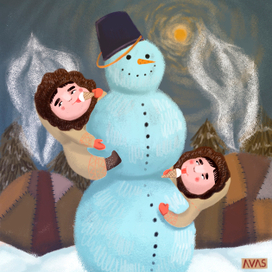 Новогодняя открытка(4)