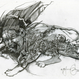 Illustration. Andrzej Sapkowski. Favoriten.