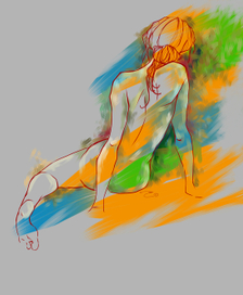 Ну что за ночь без голой девушки)