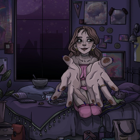 Тянет руки к вам